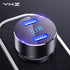 YKZ 3.1A Dual USB Charger with LED Display Universal Mobile Phone Car Charger USB Car Charger Adapter for iPhone Samsung Xiaomi