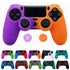 Silicone Cover Skin for Dualshock 4 PS4 Pro Slim Controller Case and Thumb Grips Caps for PlayStation 4 Game Accessories