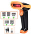 RADALL Wireless Barcode Scanner Wired bar code Scanner Automatic Scan Handheld 1D/2D QR Code Reader for Inventory POS Terminal
