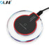 LED Wireless Charger For iphone 11 7 Plus Wireless Charging Adapter For Samsung S9 S9 Ultra Thin Qi Wireless Charger Receiver