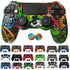 1PCS Anti-slip Silicone Cover Protect Skin Case for Sony Play Station Dualshock 4 PS4 Pro Slim Controller+2Thumb grips accessory