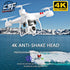 2020 novo zangão 4k câmera hd wifi transmissão fpv zangão pressão de ar fixo altura quatro-eixo aeronaves rc helicóptero com câmera