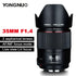 YONGNUO YN35mm F1.4 Wide-Angle Prime Lens Full Frame Lense for Canon DSLR Cameras 70D 80D 5D3 MARK II 5D2 5D4 600D 7D2 6D 5D