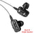Olhveitra Earphones Wired In Ear 3.5mm For Computer iPhone Samsung Xiaomi Earbuds Dual Drive Stereo Sport Gamer Headset Handfree