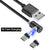3A 1m USB Data Type C LED Indicator Accessories Charging Cable Mobile Phones Magnetic Fast Transmission For Andriod High Speed